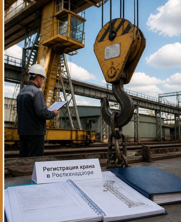 Регистрация крана в Ростехнадзоре в Миассе от 15255 р. | Авеста ОТиПБ